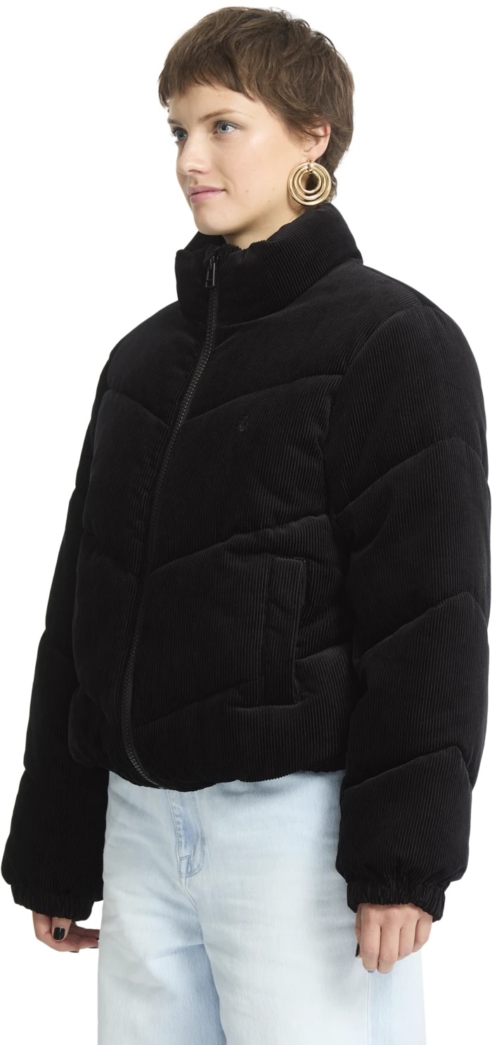 Volcom CORD'N STONE PUFF JACKET chaquetas y abrigos mujer detail 9 | Black