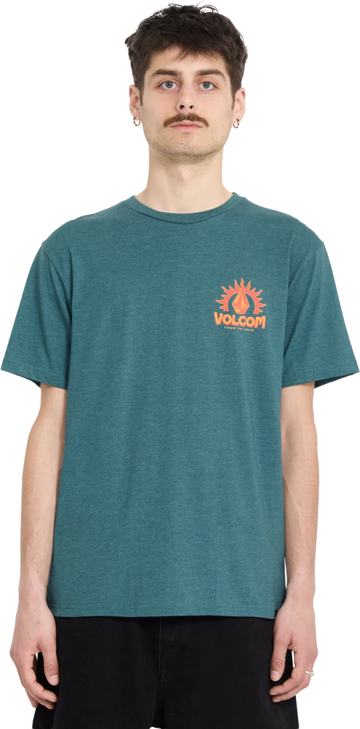 Volcom SOLSTICE HTH SST camiseta manga corta hombre | Rifle Green