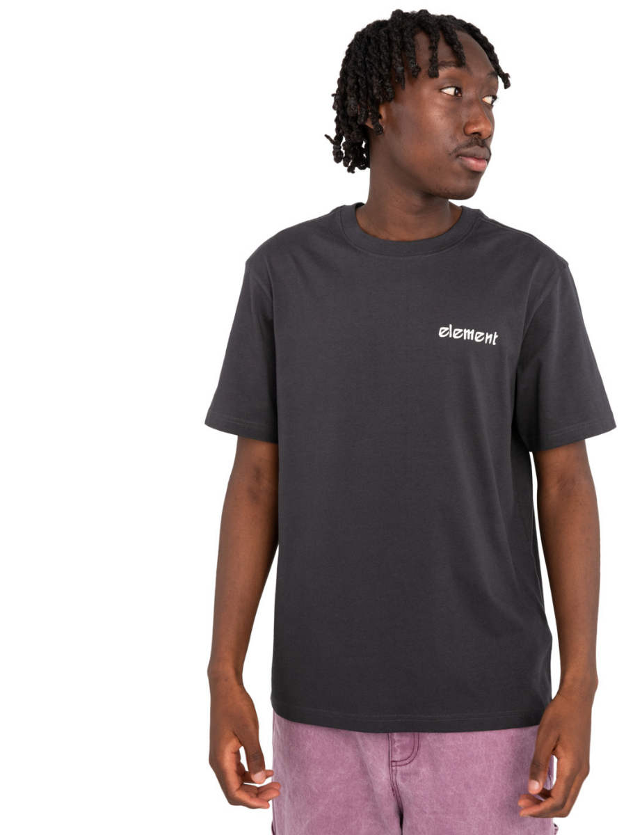 Element Skateboards Dragon Short Sleeve T-Shirt - Off Black