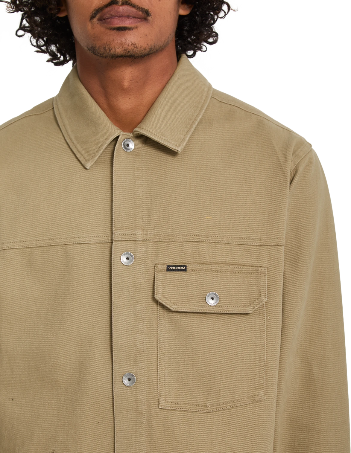 Volcom LOSTCONTROL JACKET chaquetas y abrigos hombre detail 3 | Dark Khaki