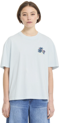 Volcom FA BRUNO LUCAS 2 TEE camiseta manga corta mujer | LIGHT BLUE ACID