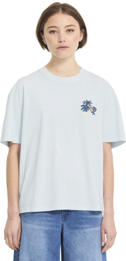 Volcom FA BRUNO LUCAS 2 TEE camiseta manga corta mujer | LIGHT BLUE ACID
