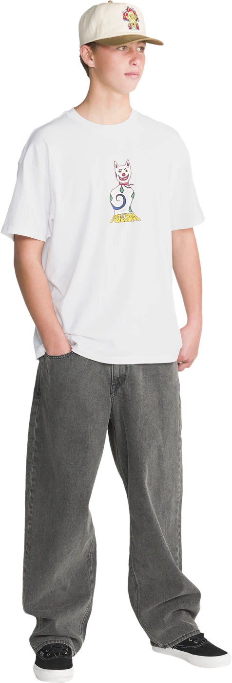 Volcom FA CASEY JONES SST camiseta manga corta hombre detail 2 | White