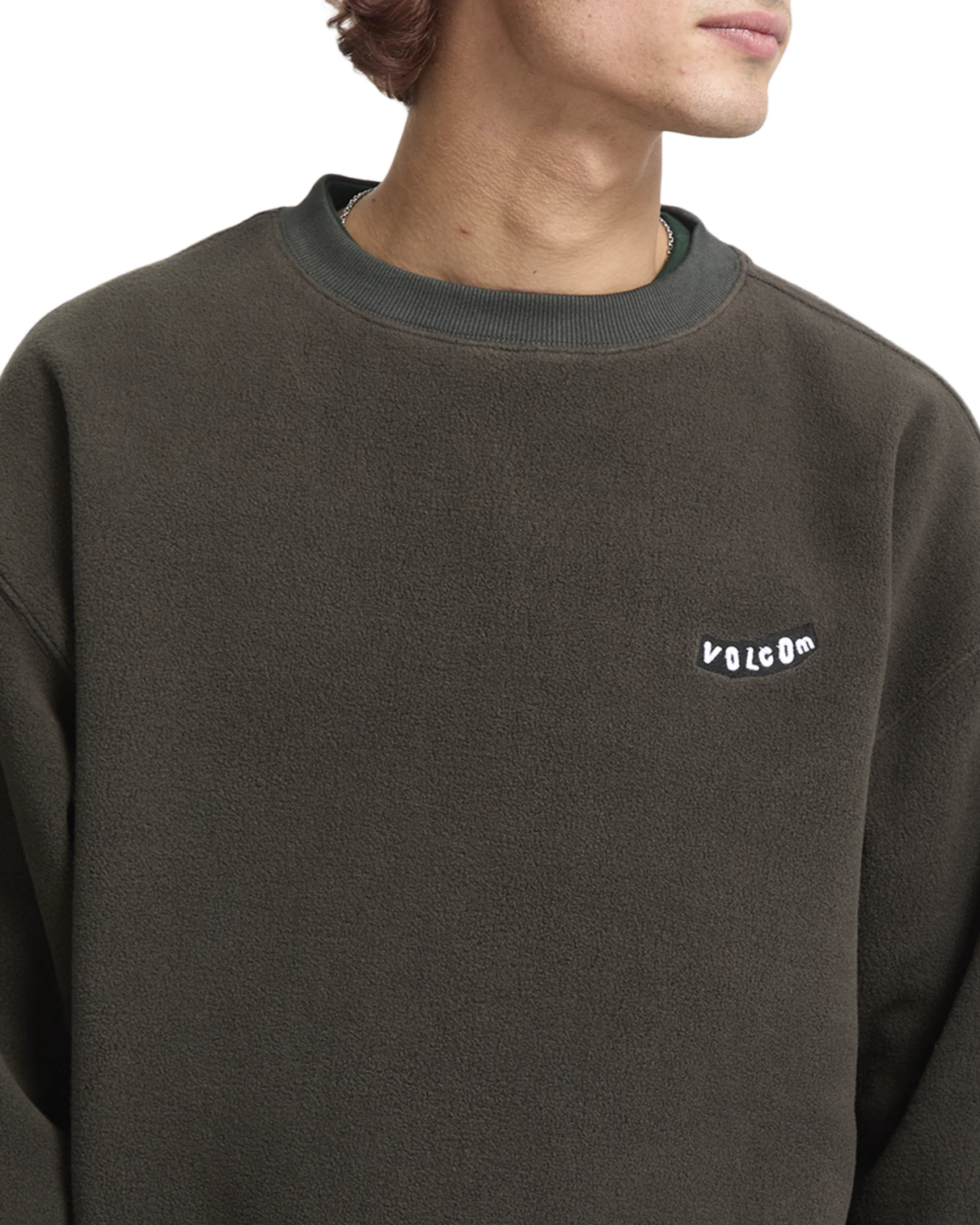 Volcom Too Kool Lse sudadera hombre detail 4 | Rinsed Black