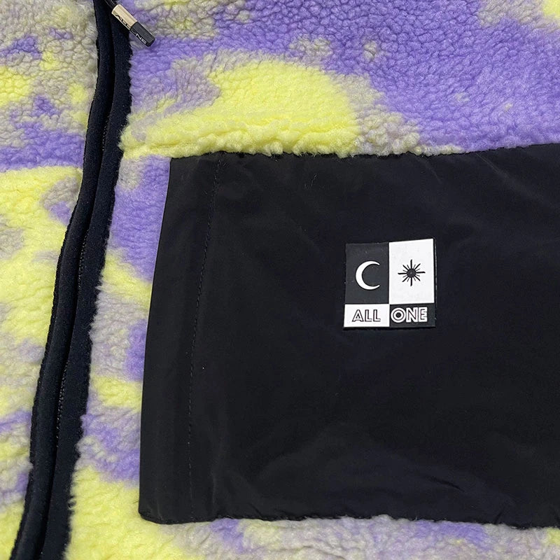 All One JACKET POLAR FLEECE chaquetas y abrigos hombre detail 3 | Camo Purp