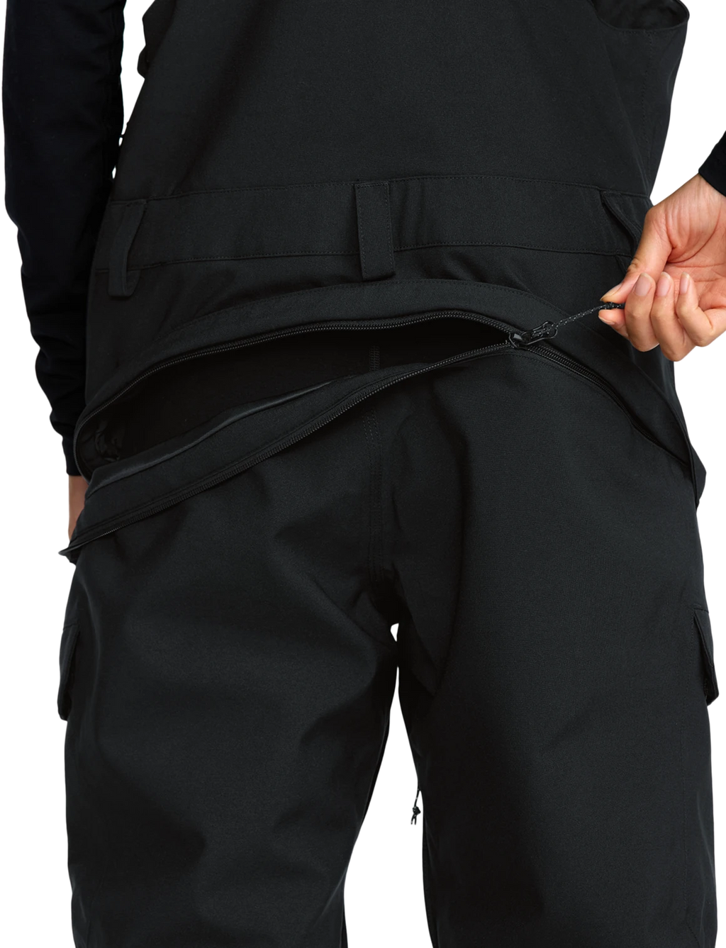 Volcom CRESTON 3D STRETCH BIB OVERALL pantalón mujer detail 7 | Black