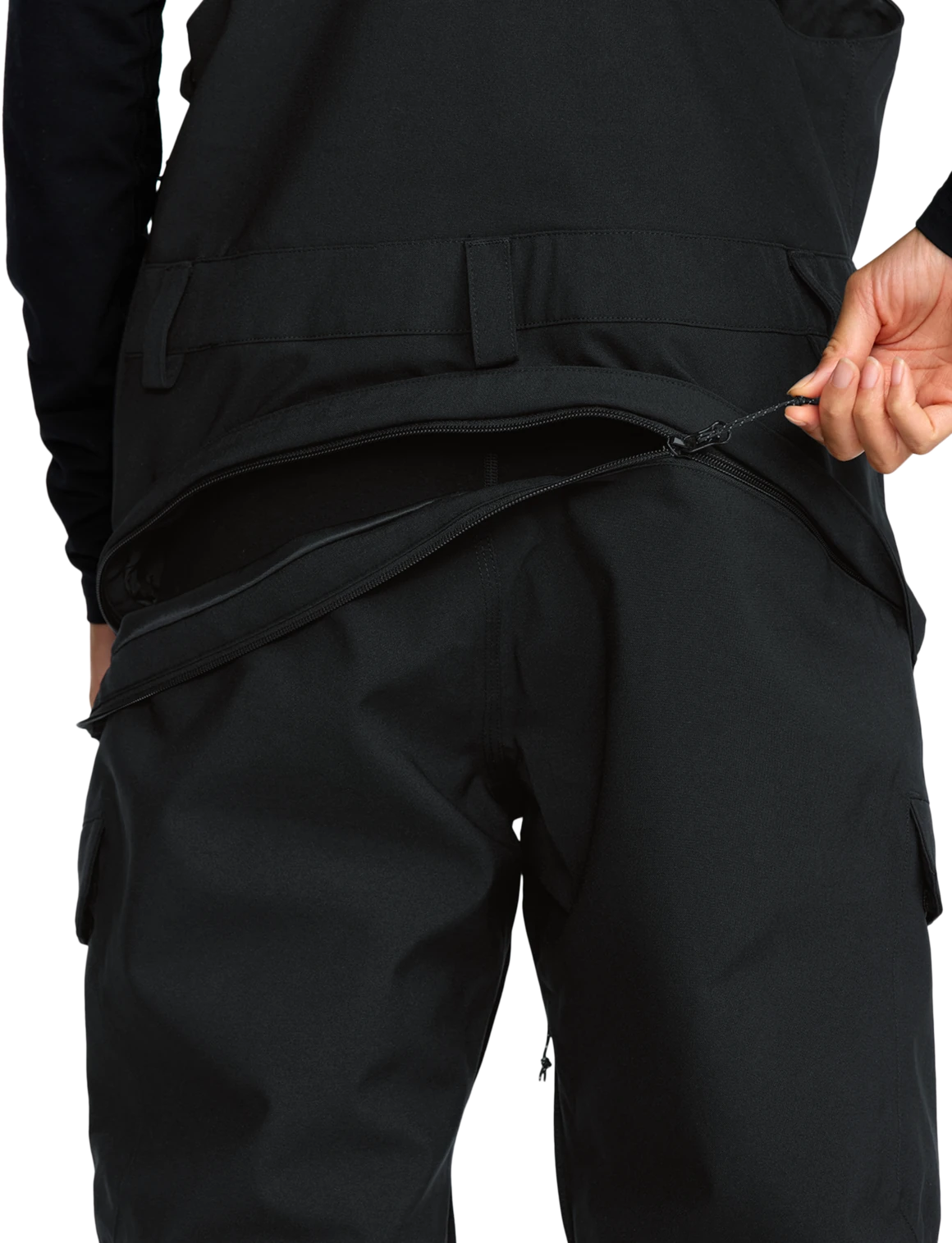 Volcom CRESTON 3D STRETCH BIB OVERALL pantalón mujer detail 7 | Black