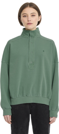 Volcom REETROSTONE UP sudadera mujer | Evergreen