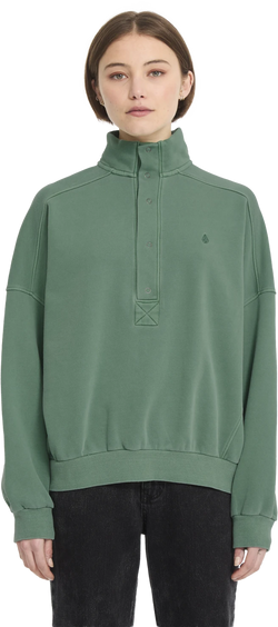 Volcom REETROSTONE UP sudadera mujer | Evergreen