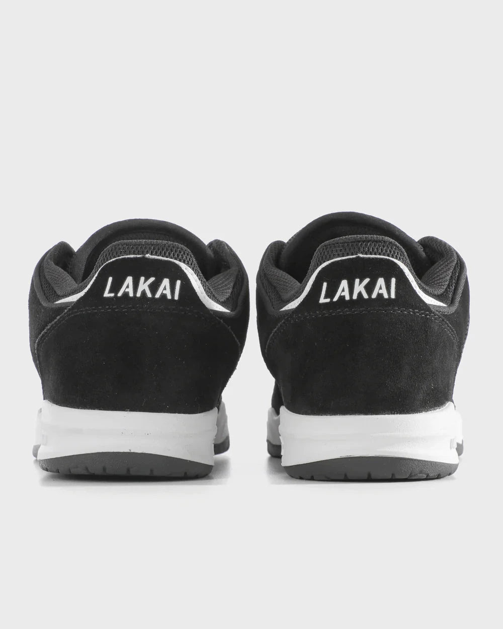 Lakai Men's Telford Low calzado hombre detail 1 | BLACK WHITE SUEDE