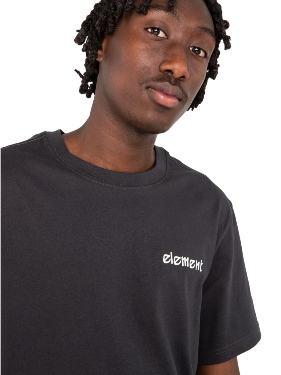 Camiseta de manga corta Element Skateboards Dragon - Off Black | Best selling products | Element | surfdevils.com