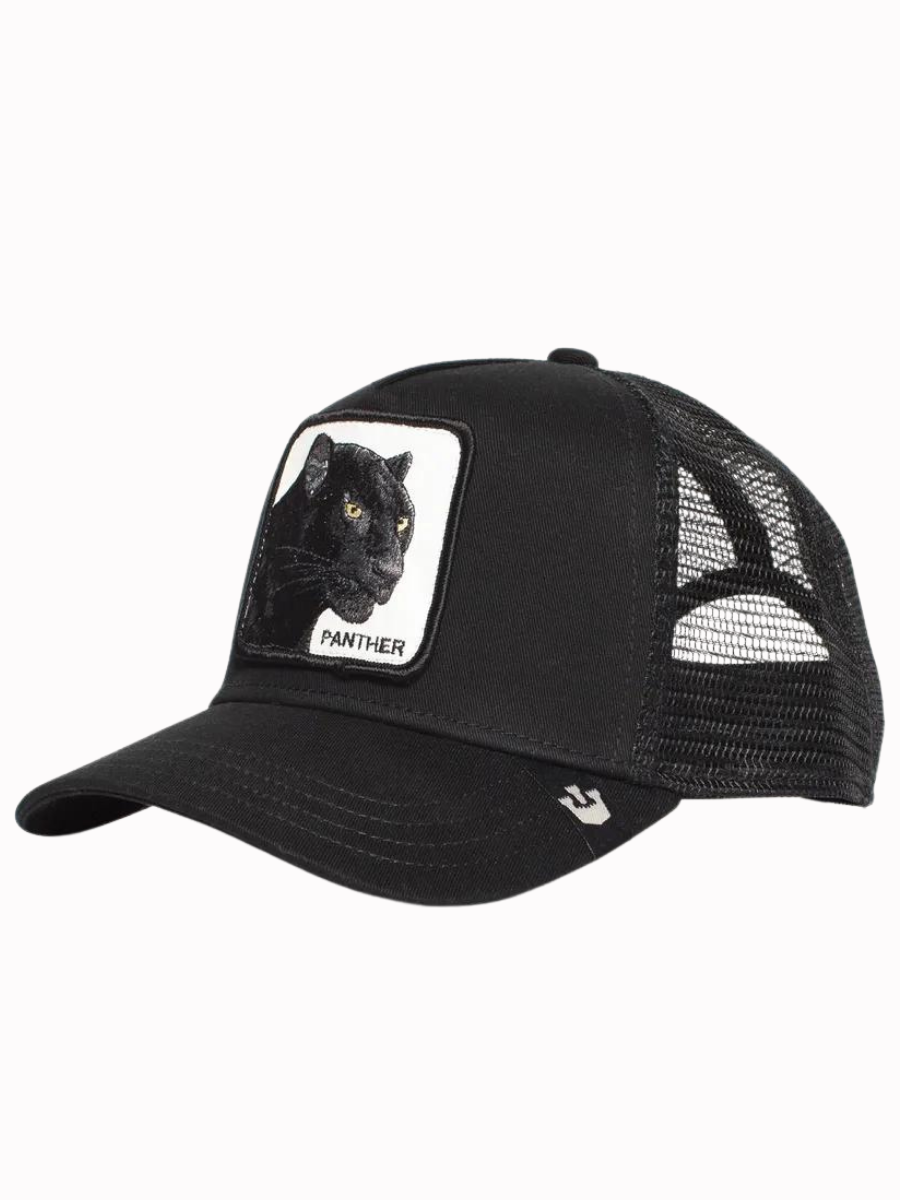 Goorin Bros The Panther Trucker Cap – Schwarz | meistverkaufte Produkte | Meistverkaufte Produkte | Neue Produkte | Neueste Produkte | surfdevils.com