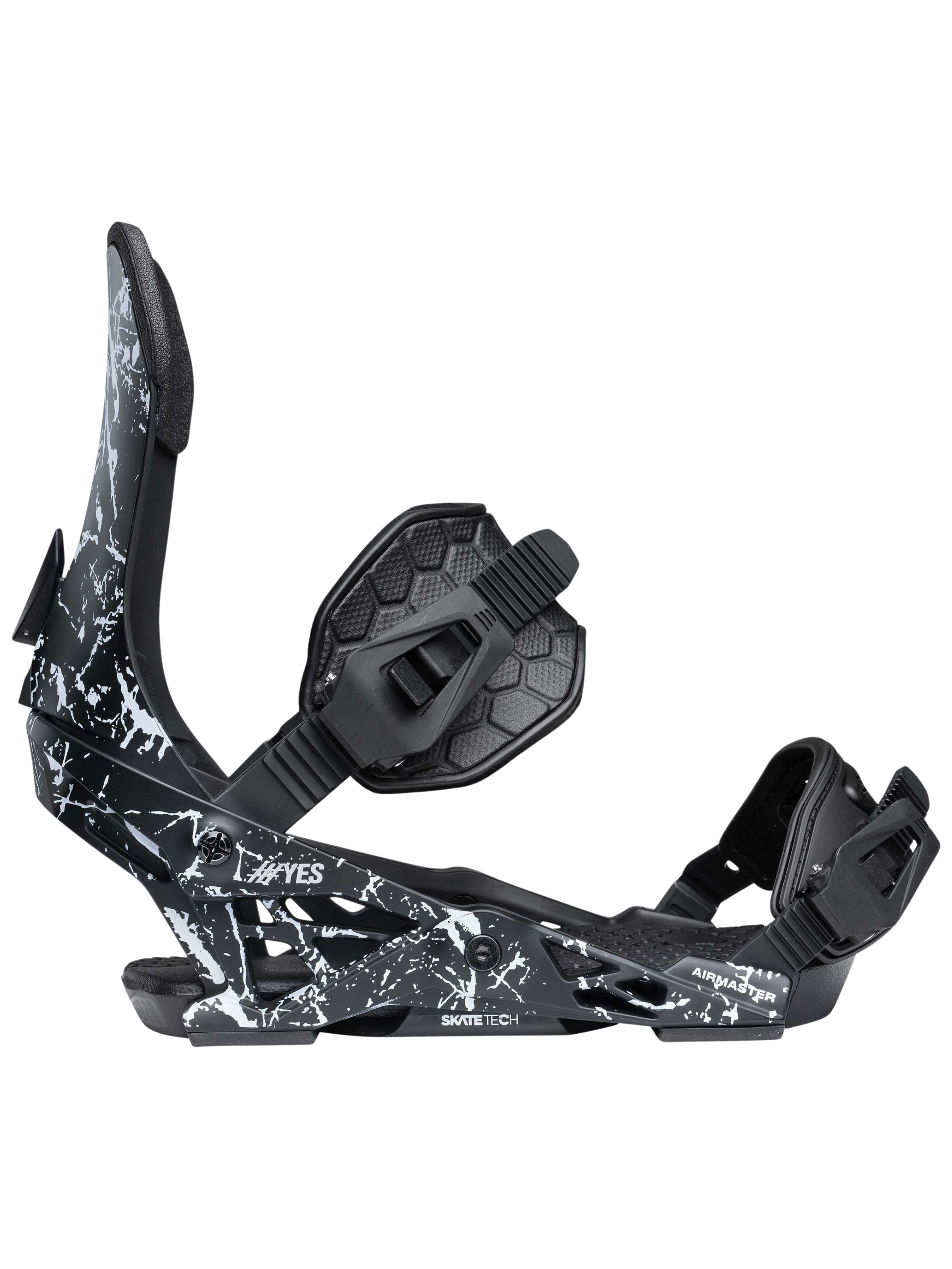 Fixations Snowboard Yes Airmaster 2026 | Splatter White