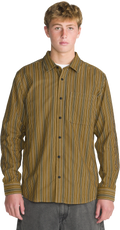 Volcom FA CASEY JONES LS camisas hombre | Dull Gold