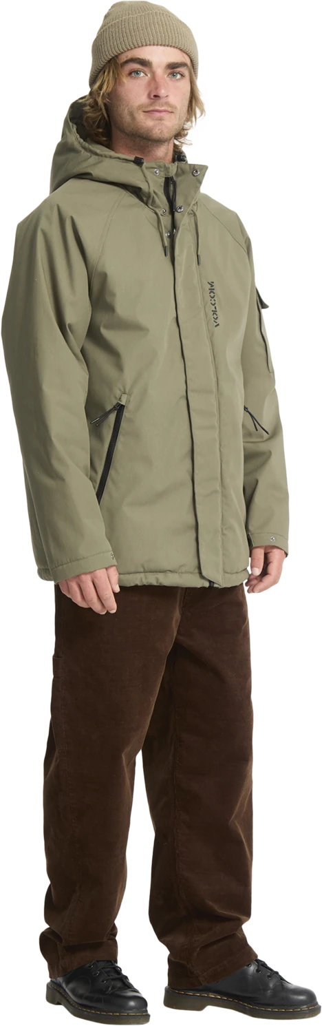 Volcom STOKE STONE II 10K JACKET chaquetas y abrigos hombre detail 4 | Wintermoss