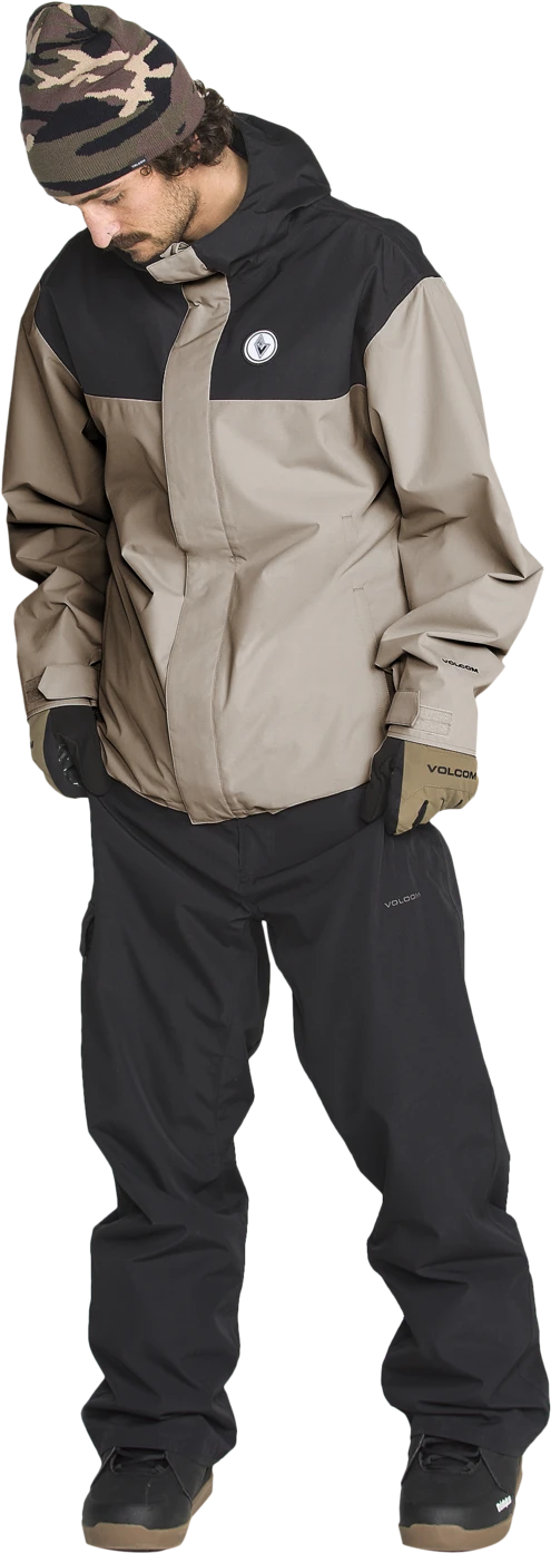 Volcom BUCKTHREEEIGHTY INSULATED chaquetas y abrigos hombre detail 4 | Khaki