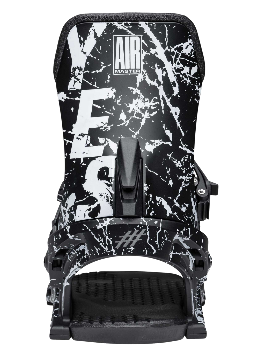 Fixations Snowboard Yes Airmaster 2026 | Splatter White