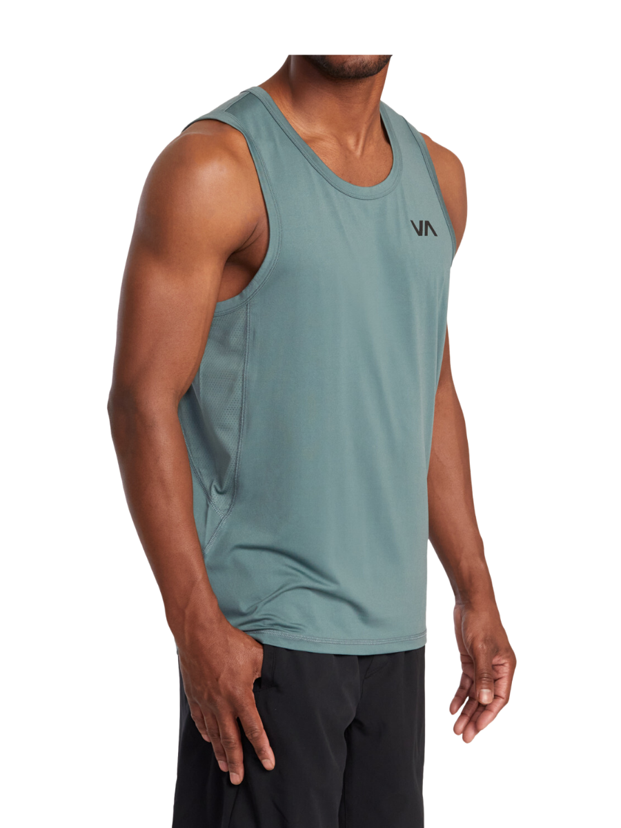 Camiseta sin mangas RVCA Sport Vent SL - Pine Grey