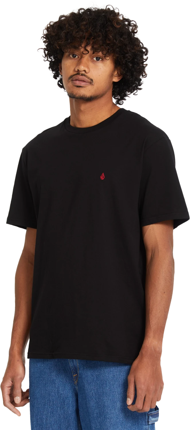 Volcom Stone Blanks camiseta manga corta hombre detail 6 | Black I