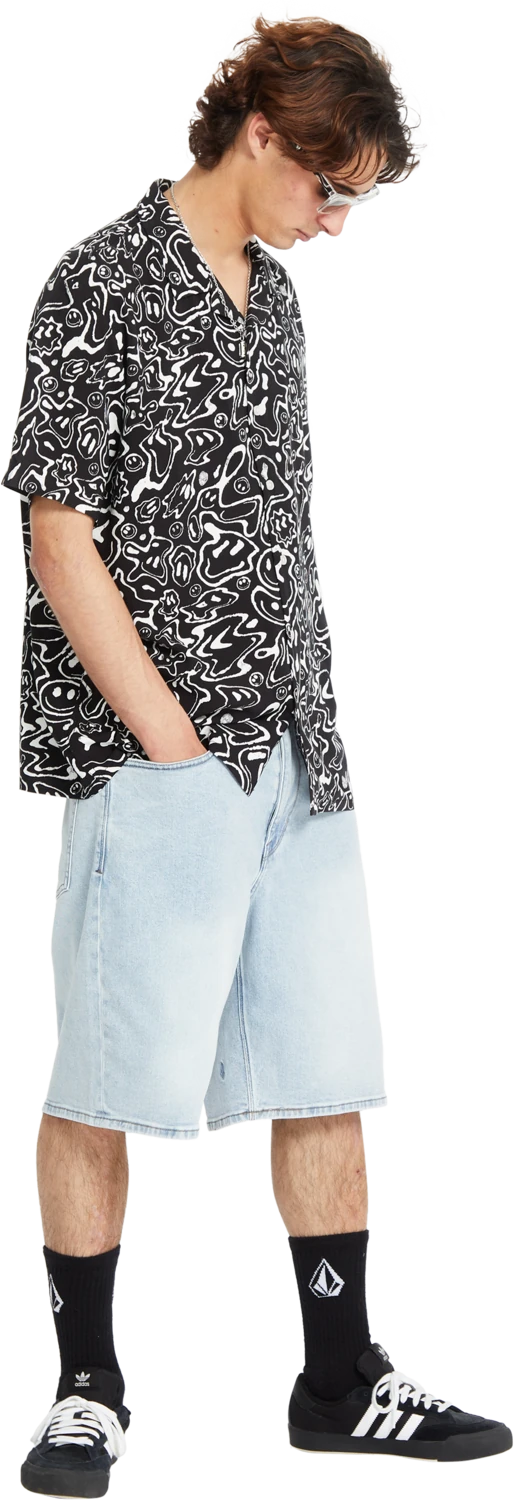 Volcom FA F Rygalski SS camisa manga corta hombre detail 6 | Black