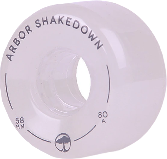 Arbor Arbor Shakedown 58mm ruedas del monopatín | Ghost White