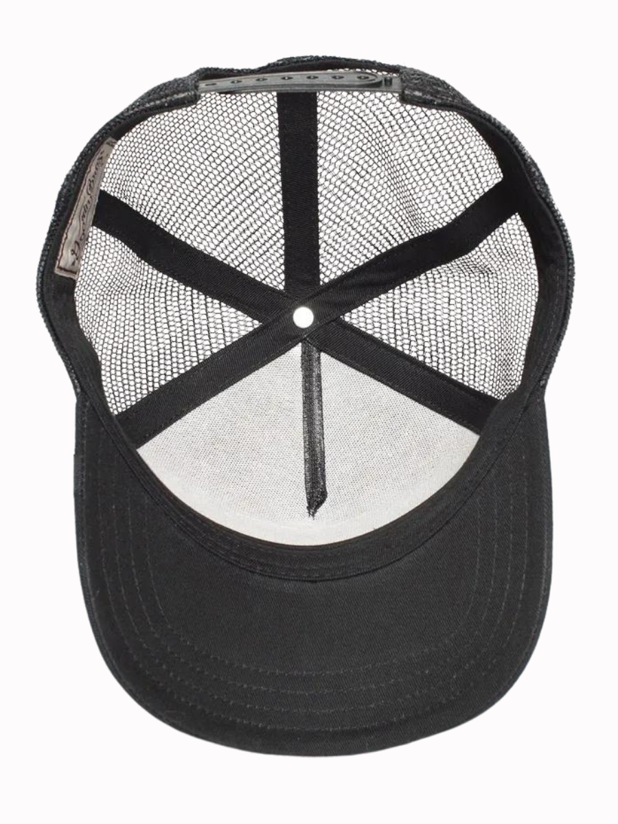 Goorin Bros The Panther Trucker Cap – Schwarz | meistverkaufte Produkte | Meistverkaufte Produkte | Neue Produkte | Neueste Produkte | surfdevils.com