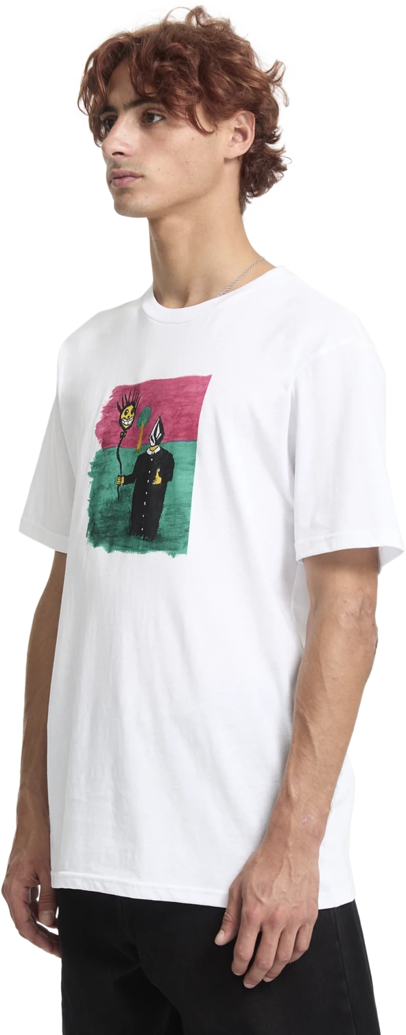 Volcom Issam camiseta manga corta hombre detail 5 | White