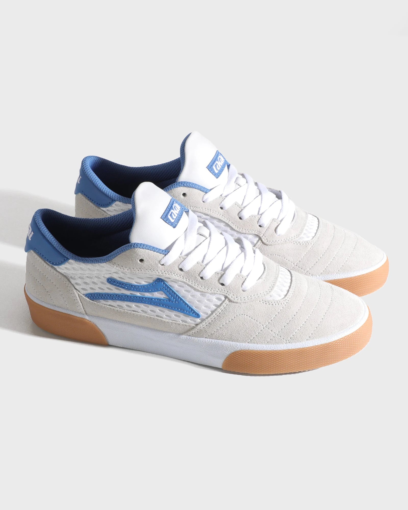 Lakai Men's Cambridge calzado hombre detail 2 | WHITE SUEDE PARISIAN GUM