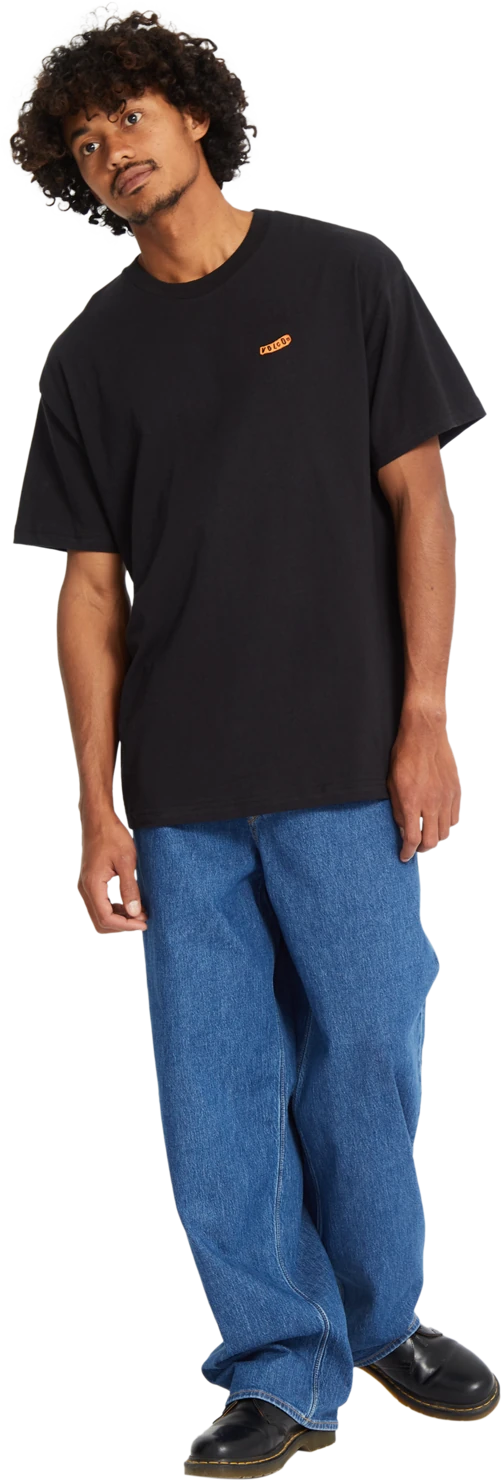 Volcom Pistol Stone camiseta manga corta hombre detail 5 | Black