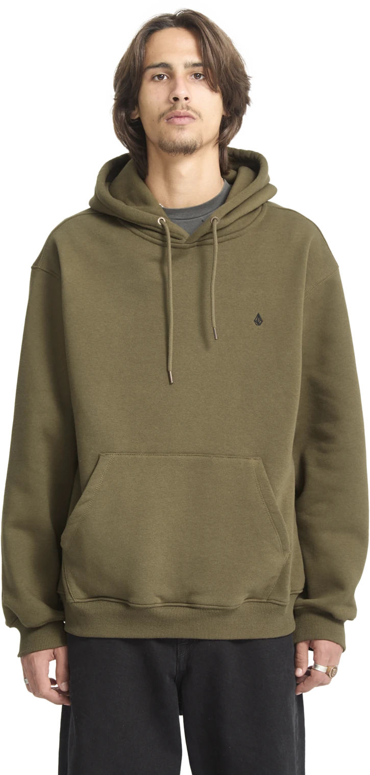 Volcom Single Stone sudadera con capucha hombre | Sage Leaf