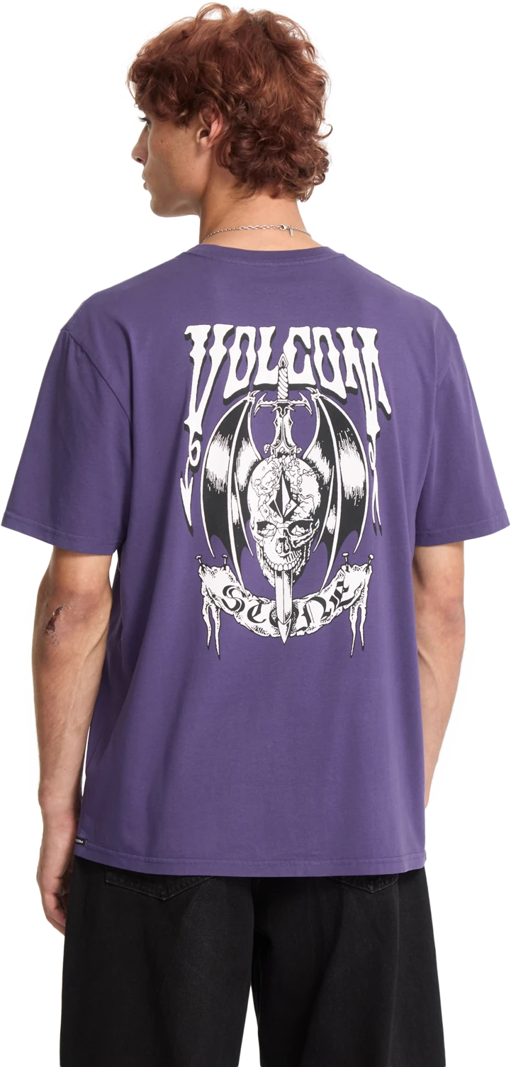 Volcom Sworder camiseta manga corta hombre detail 1 | Dark Purple