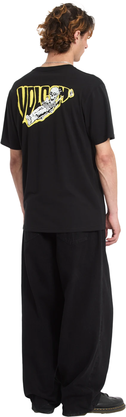 Volcom ALIX COFFIN BSC SST camiseta manga corta hombre detail 4 | Black