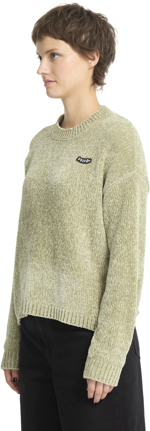 Volcom Bubble Tease jersey mujer detail 6 | Green Tea