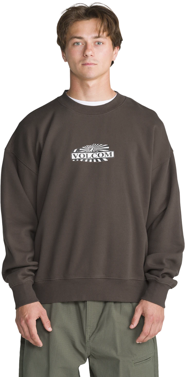 Volcom STONE OP CREW sudadera hombre | Major Brown