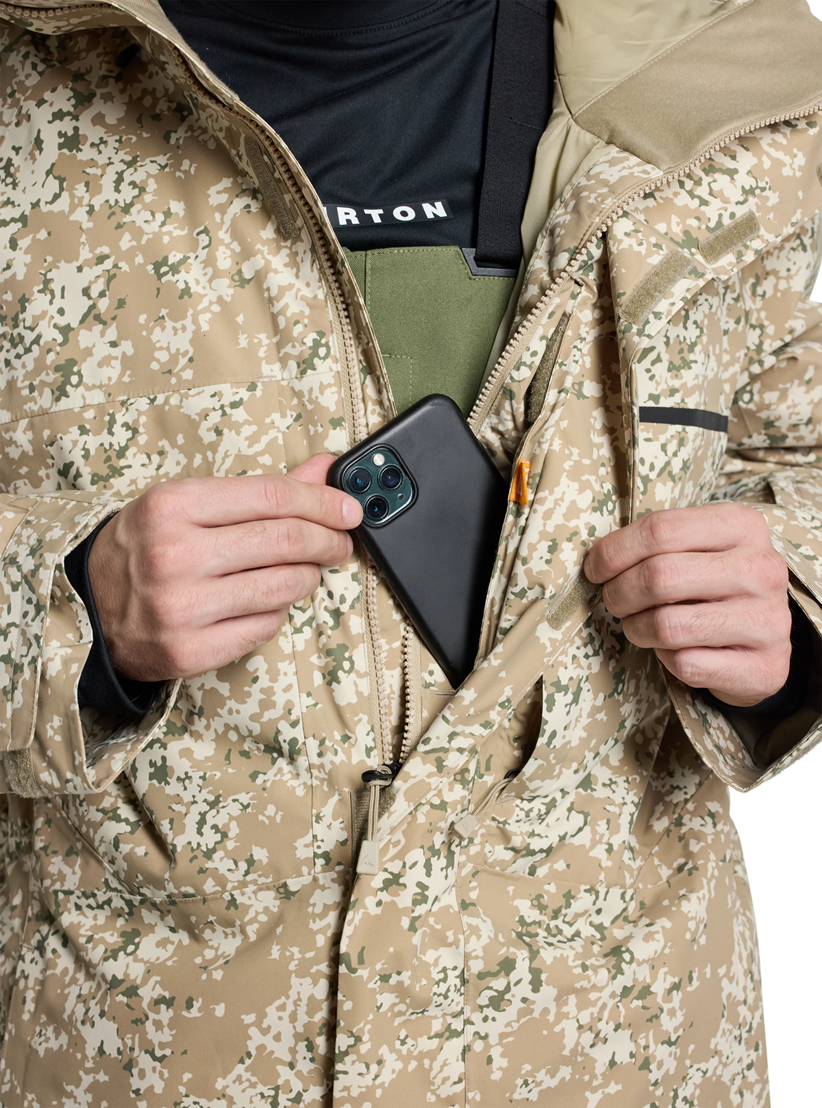 Burton Burton Covert 2.0 2L Jacket chaquetas y abrigos hombre detail 13 | Snowfall Camo