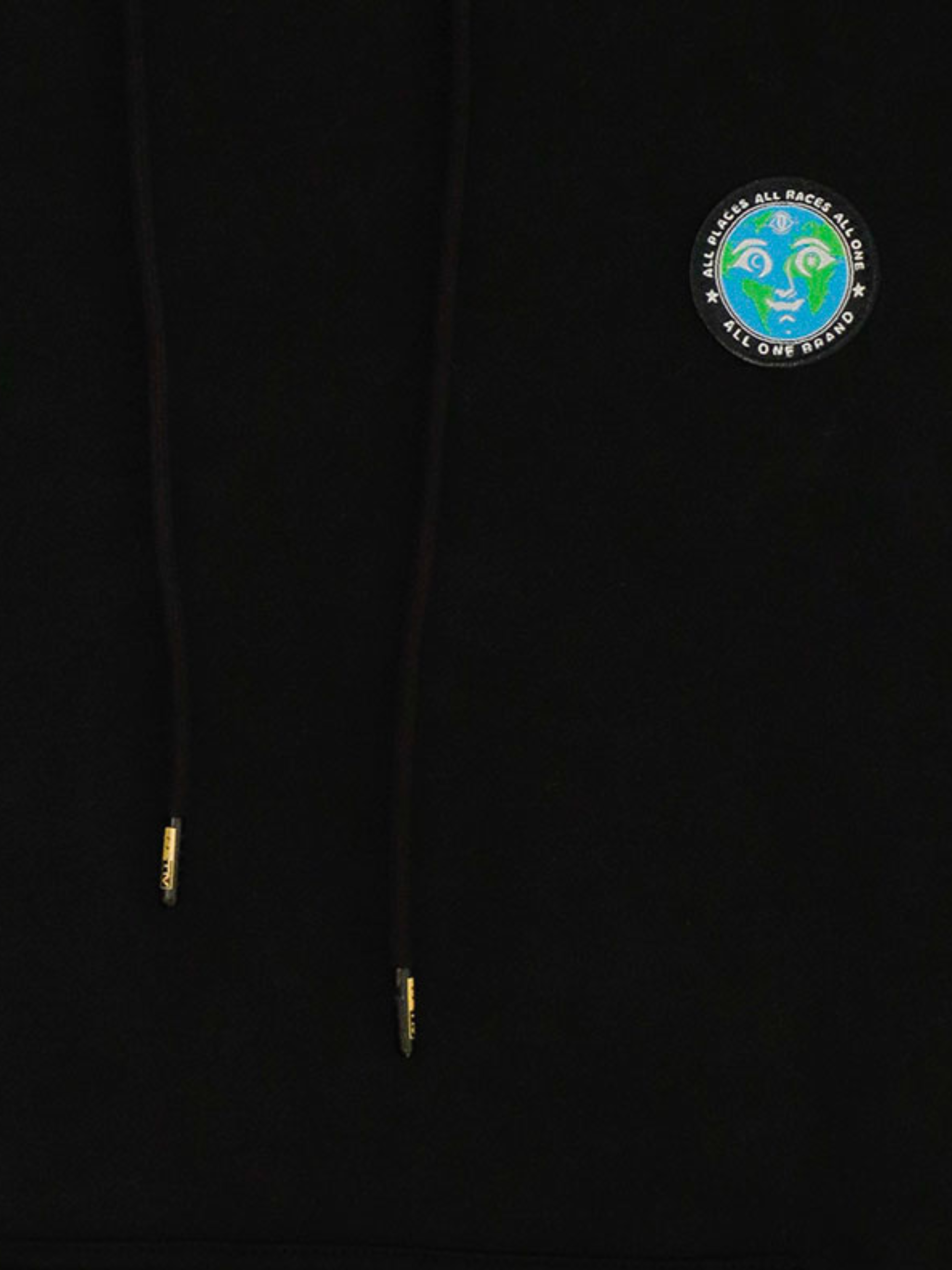 Sweat à capuche All One Brand All Places All Races – Noir