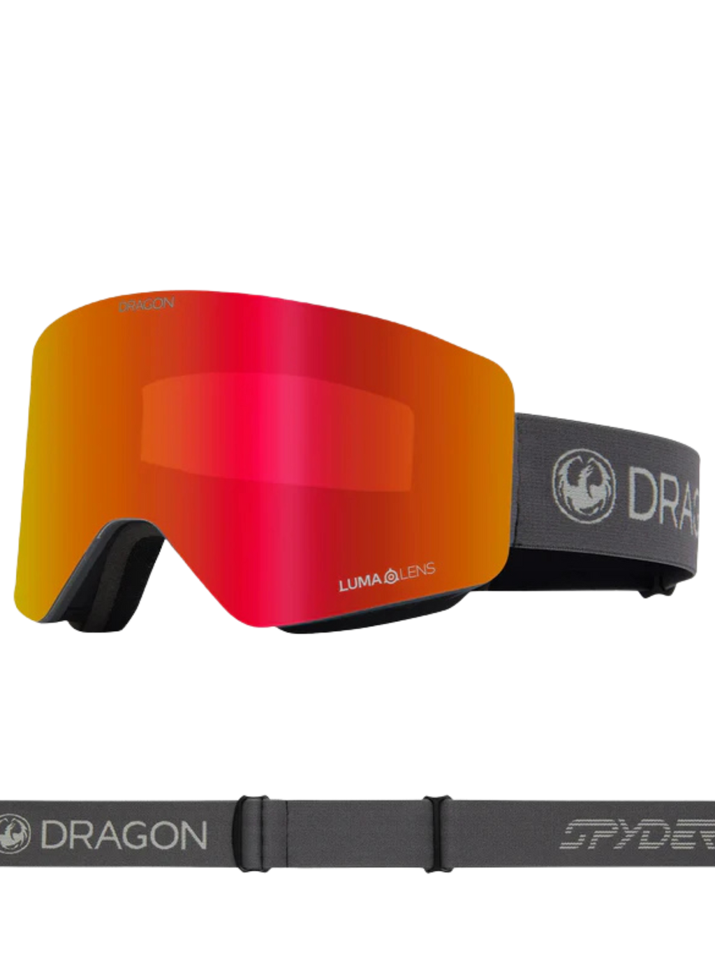 Dragon R1 OTG – Polar Grey Spyder Collab Snow Goggles