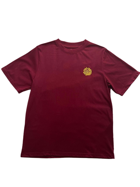 Products | Camiseta All One Psycheyelic Tshirt – Burgundy