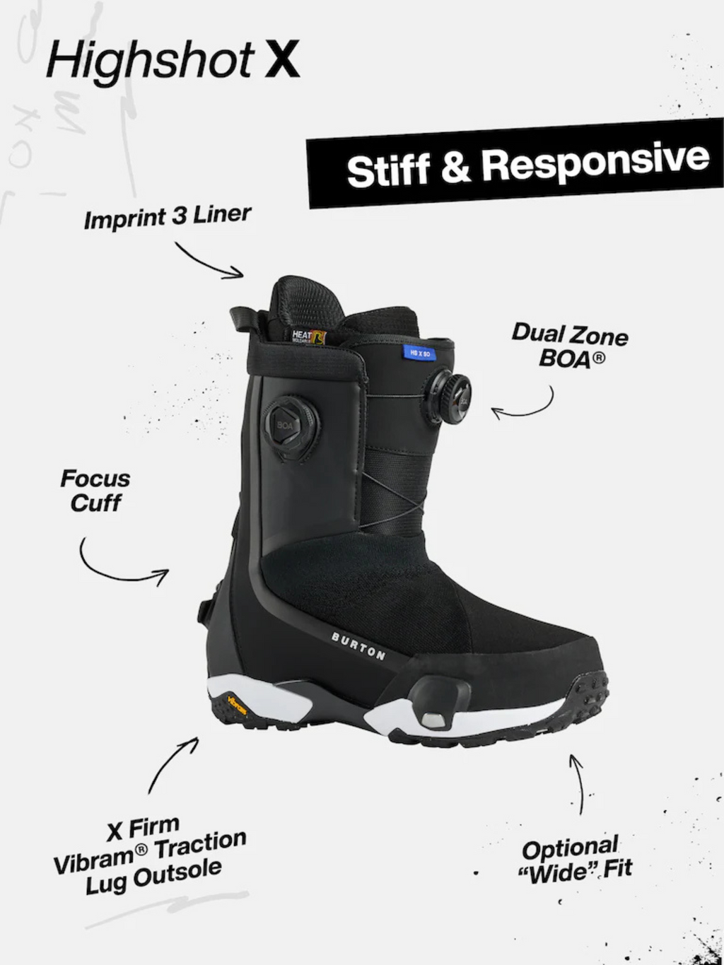 Burton Highshot X Step On Snowboard Boots | Sage Green