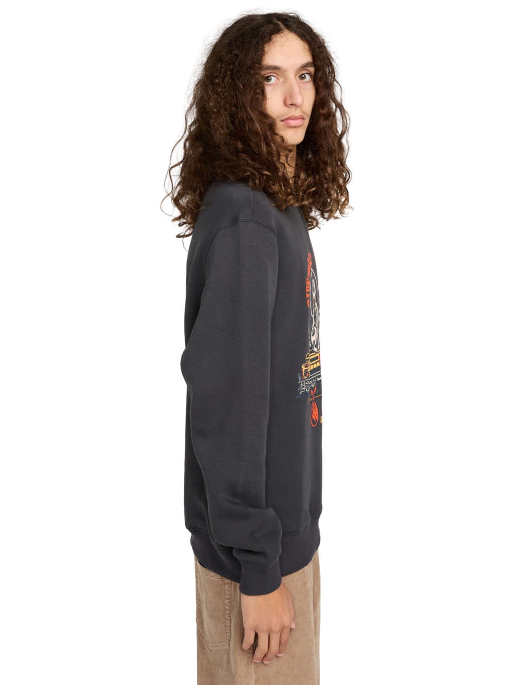 Sudadera Element Timber Aboard Crew - Off Black