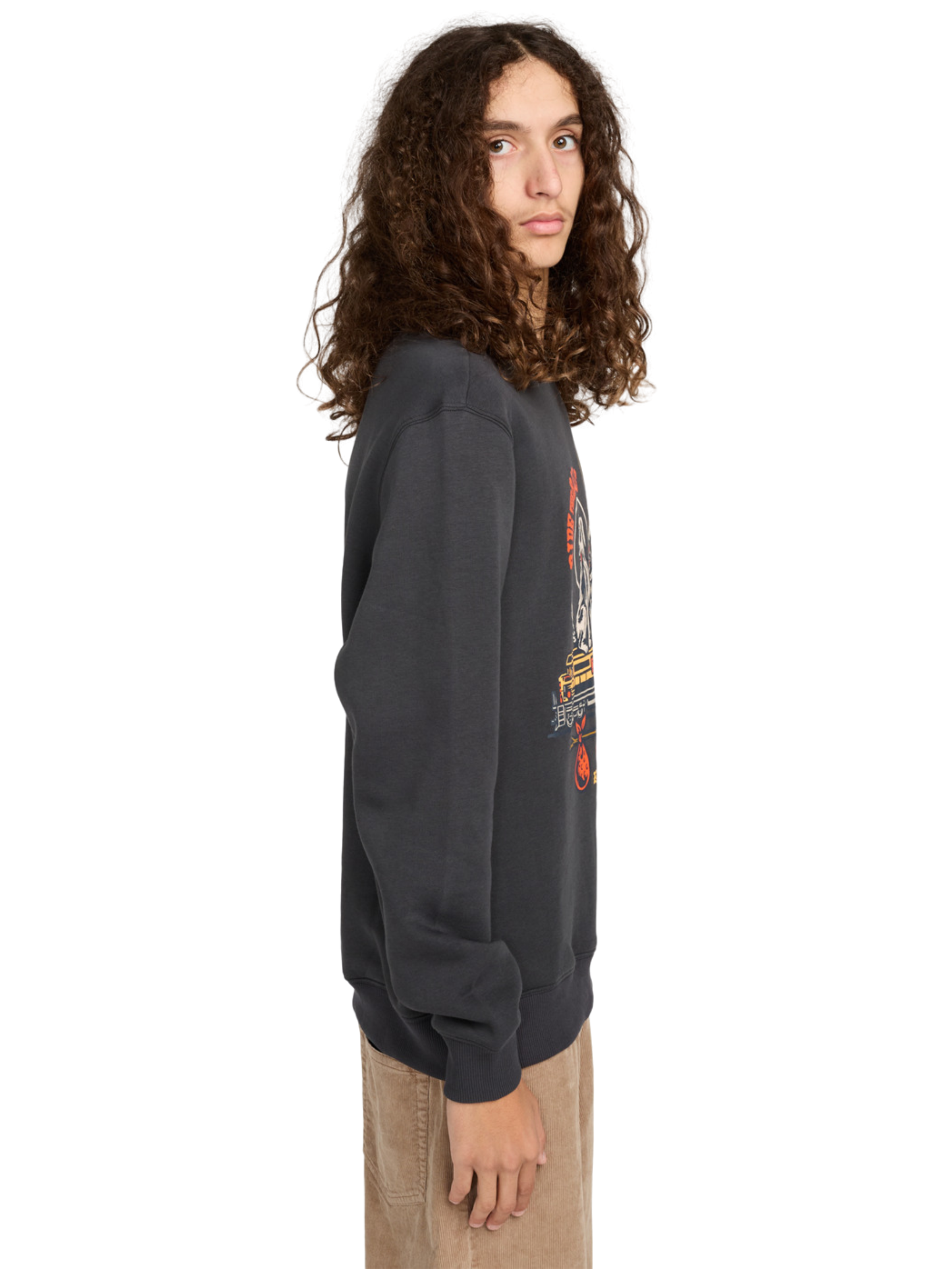 Sudadera Element Timber Aboard Crew - Off Black