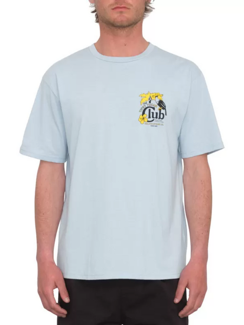 Volcom Tispy Tucan Heather T-Shirt - Celestial Blue
