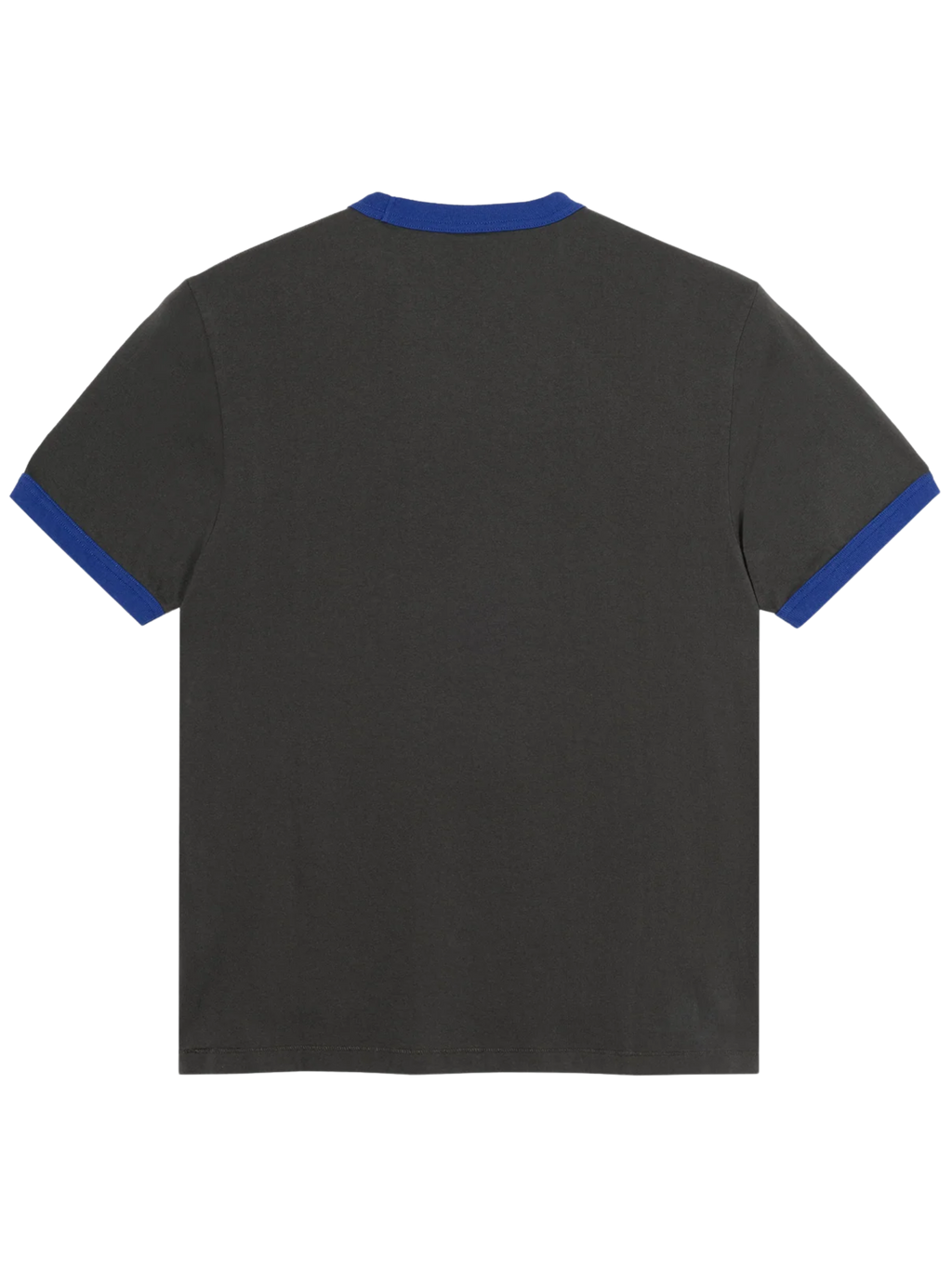 T-Shirt Polar Skate Co. Ringer Tee | Dirty Black/Egyptian Blue