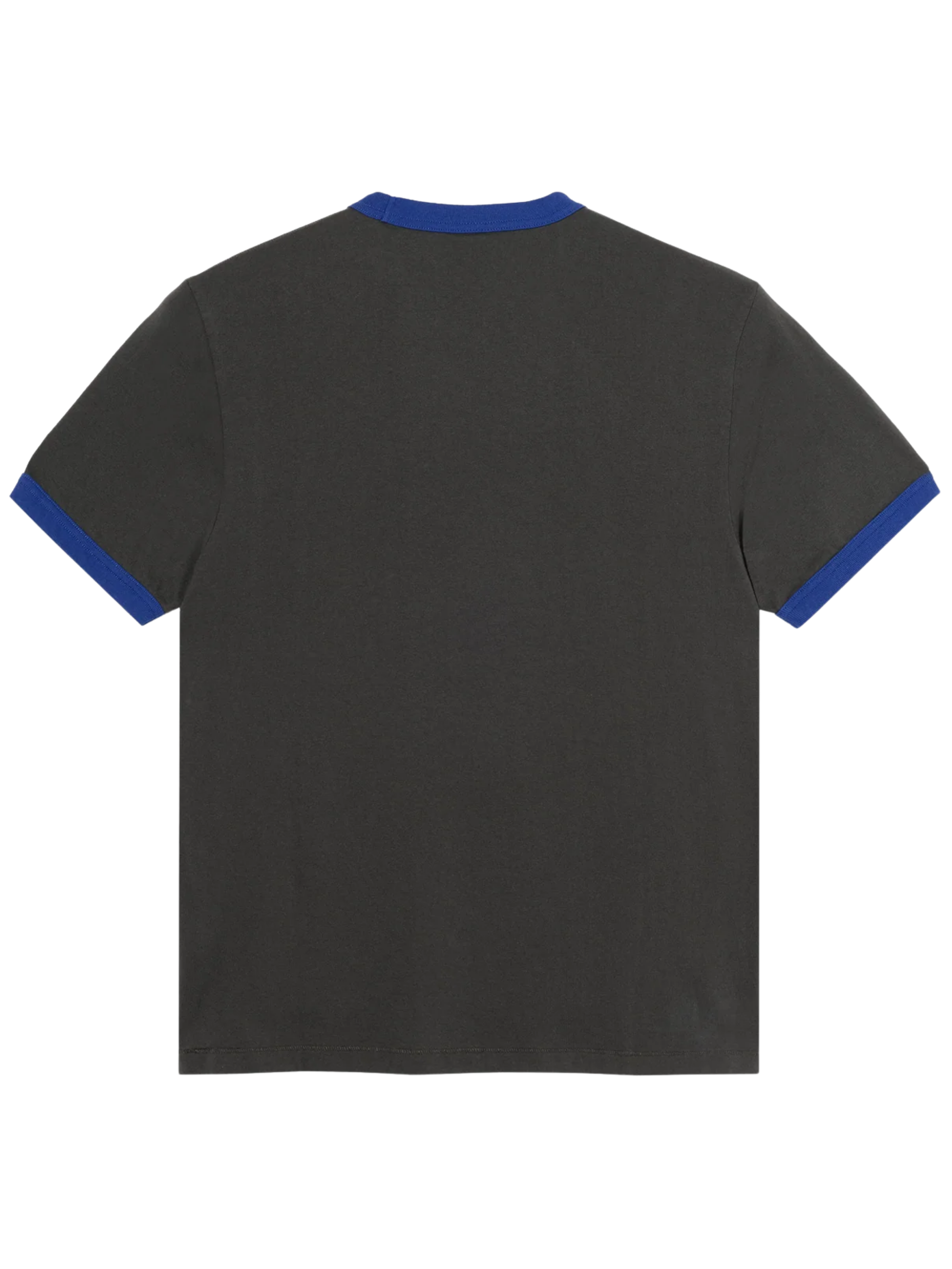 T-Shirt Polar Skate Co. Ringer Tee | Dirty Black/Egyptian Blue