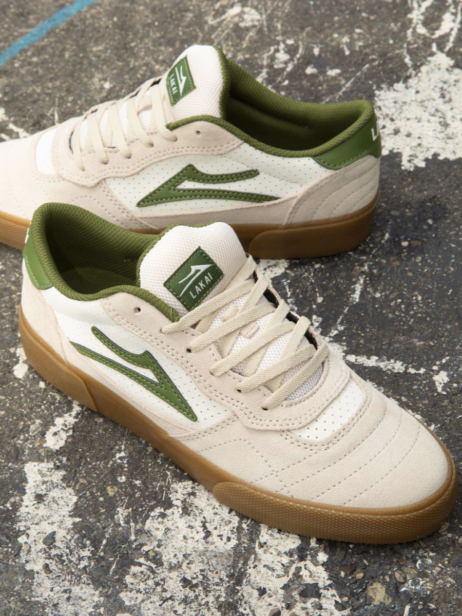 Lakai Cambridge Skateschuh – Cremefarbenes Wildleder