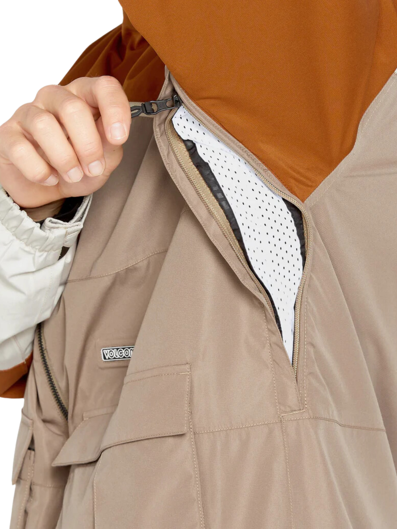 Volcom Nightbreaker 20K Snowboard Jacket - Chestnut Brown