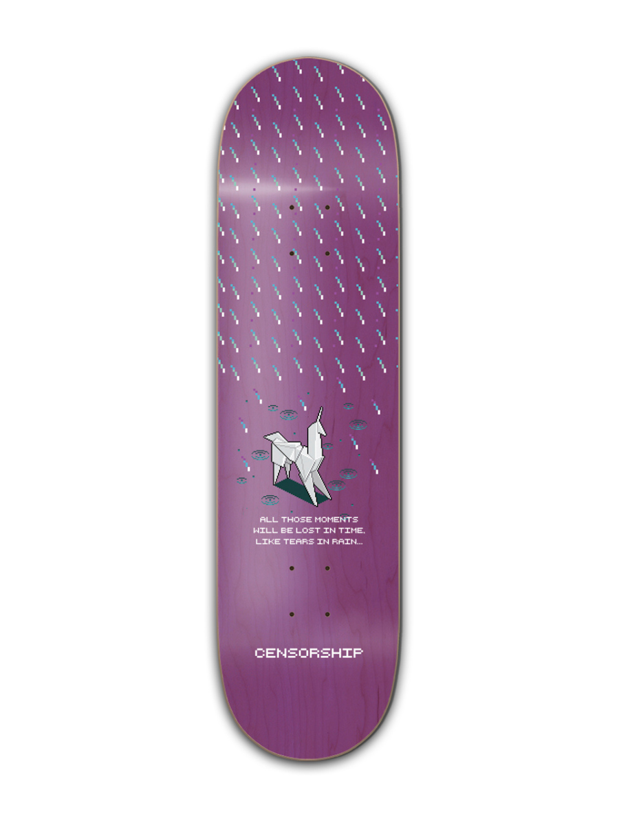 Censorship Deckard 8,5" Skateboard-Deck | Meistverkaufte Produkte | Neue Produkte | Neueste Produkte | Sammlung_Zalando | Skateboards | Skateshop | Tische, Achsen, Räder,... | surfdevils.com