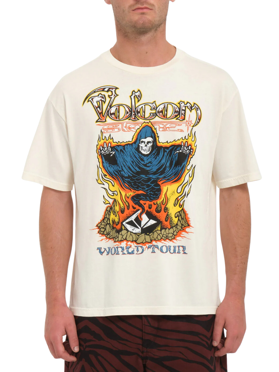 Volcom Stone Ghost T-Shirt - Off White