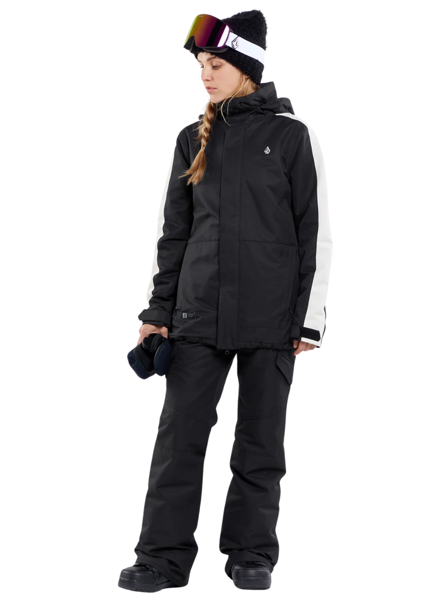 Volcom Westland Insulated Damen-Snowboardjacke – Schwarz