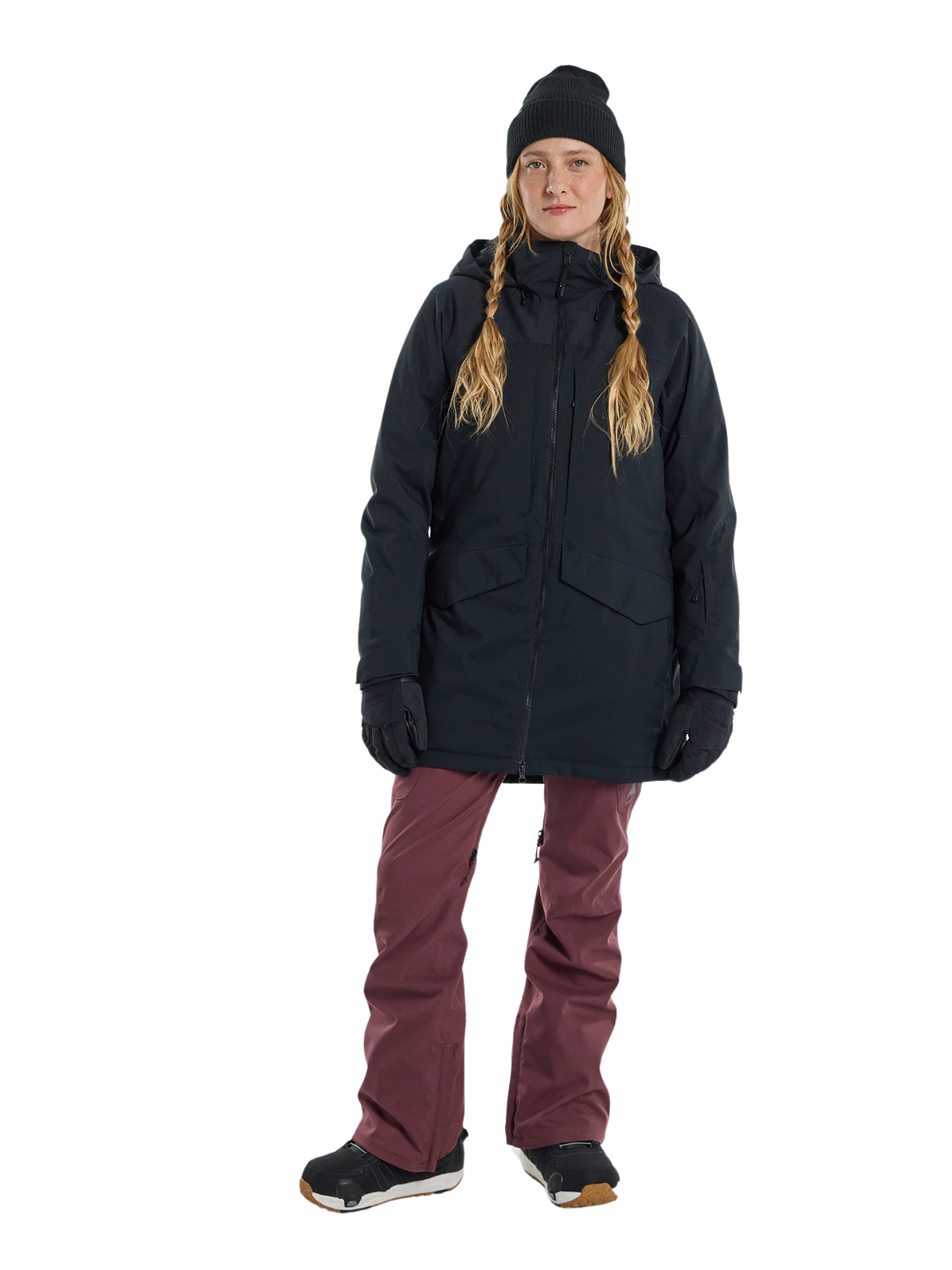 Chaqueta de snowboard Mujer Burton Prowess 2.0 2L - True Black